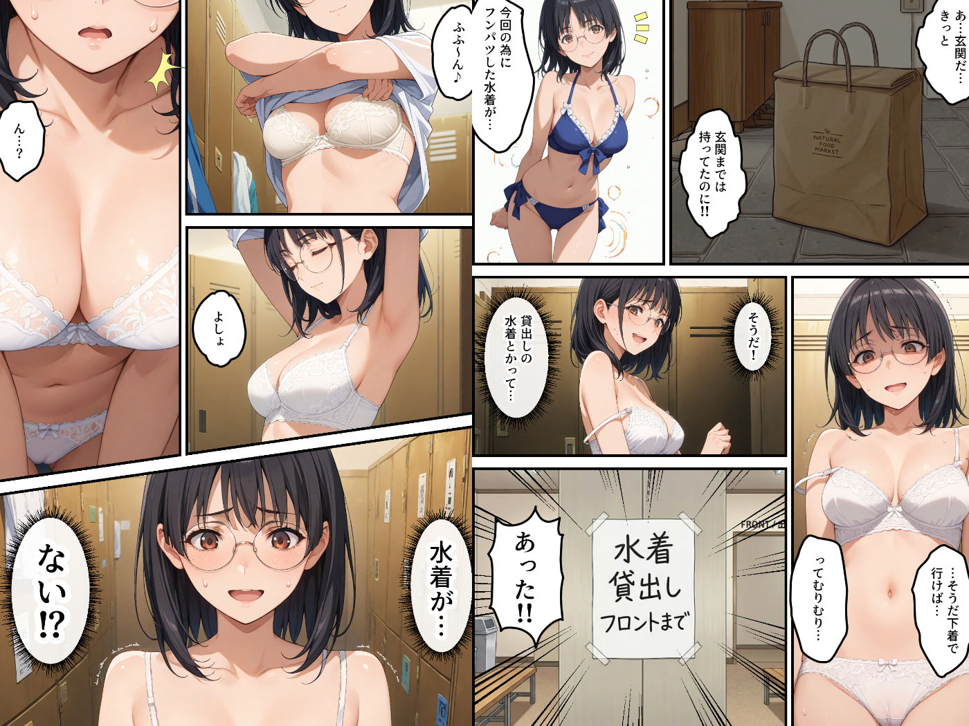 社員旅行でヌーディストビーチってバカなのか！？ー完璧新人ちゃんの失敗プラン！_2-1