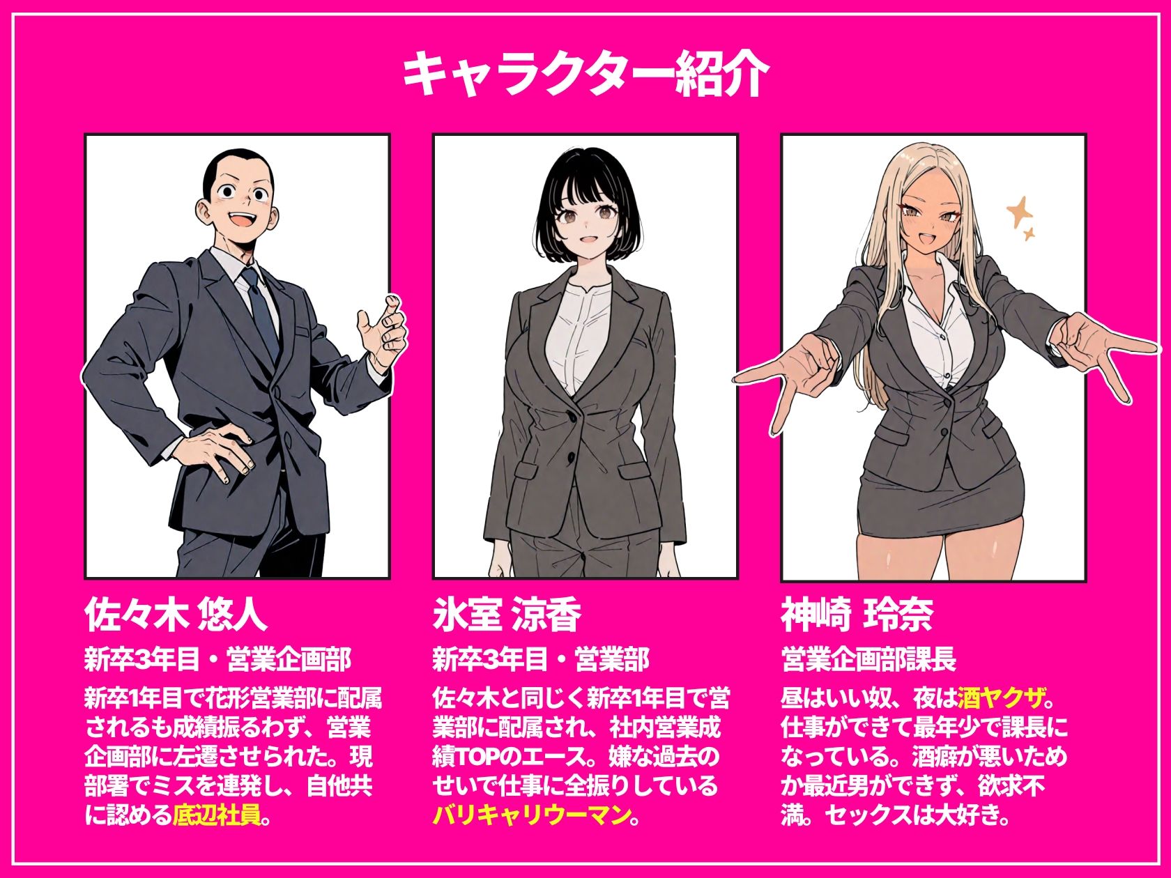 ◯◯しないと出れない部屋でパワハラ同期とアルハラ上司を性奴●にした物語_001